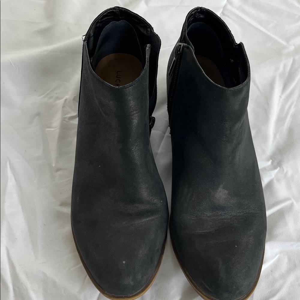 Black Ankle Boots, Lucky Brand